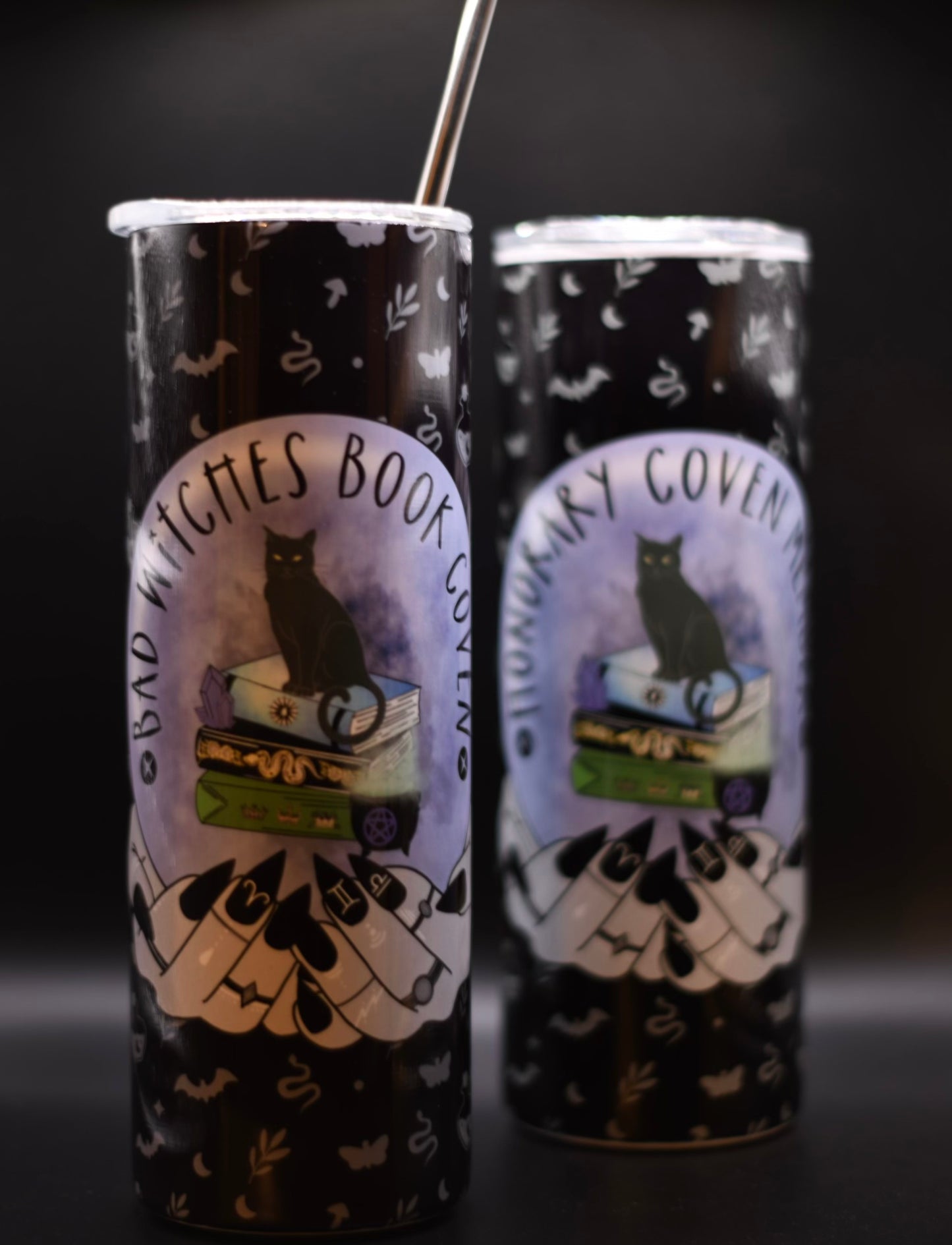 Bad Witches Book Coven Tumbler